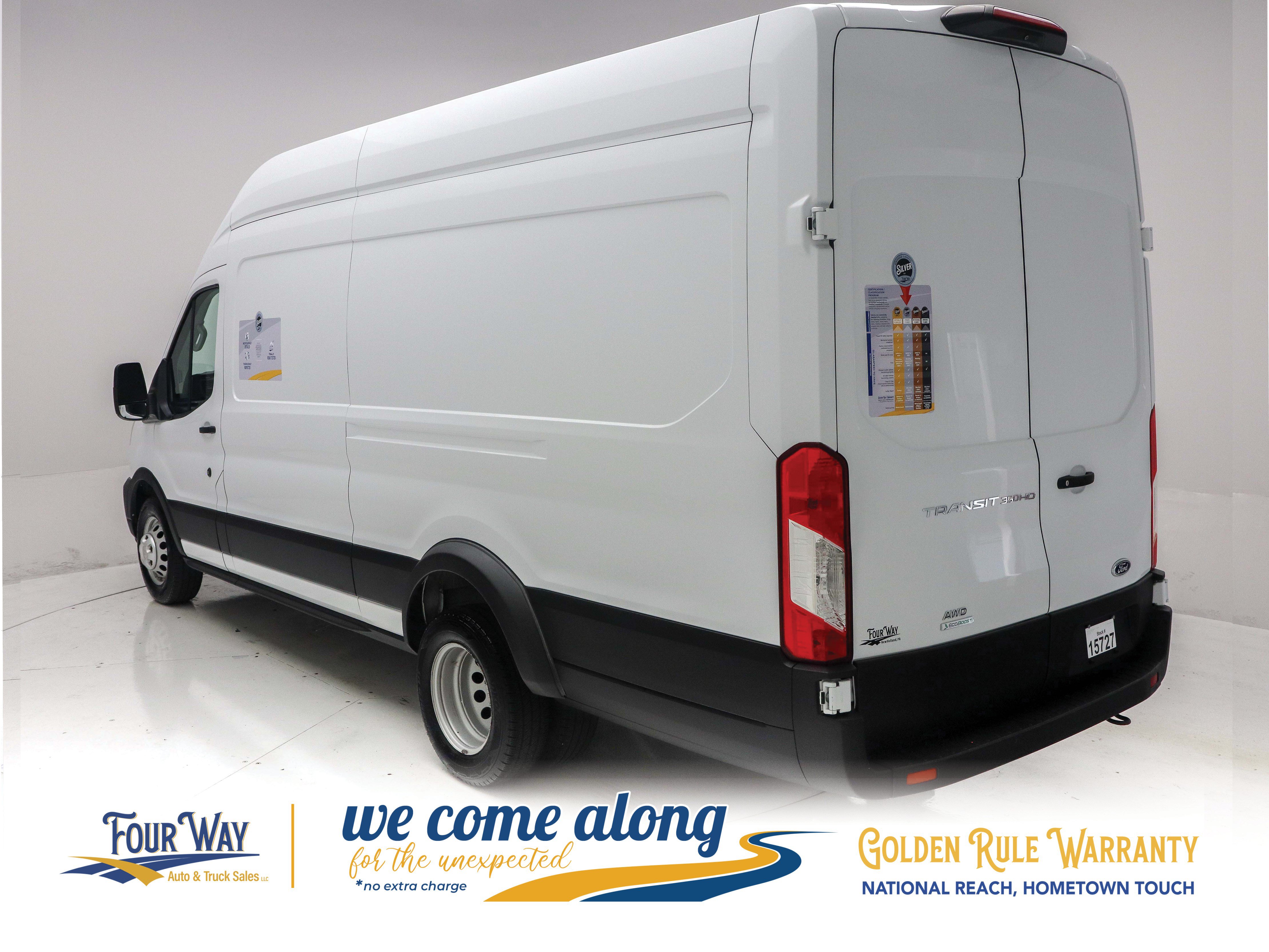 Used 2022 Ford Transit 350 148 High Roof Extended AWD w/ Load Area Protection Package image 6