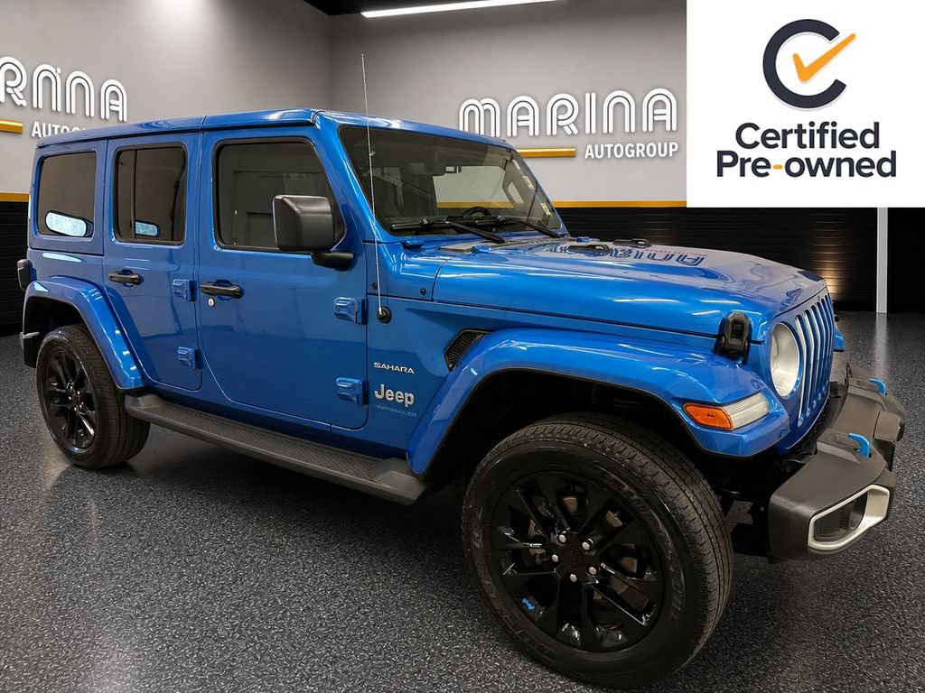 Certified 2023 Jeep Wrangler Unlimited Sahara w/ Cold Weather Group