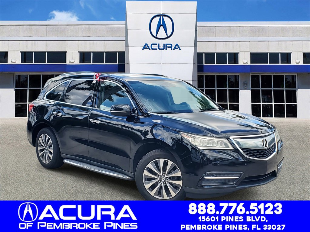 Used 2015 Acura MDX FWD w/ Advance & Entertainment