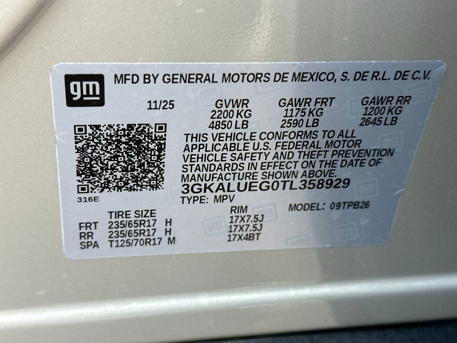 New 2026 GMC Terrain Elevation w/ Technology Package II AWD/4WD image 28