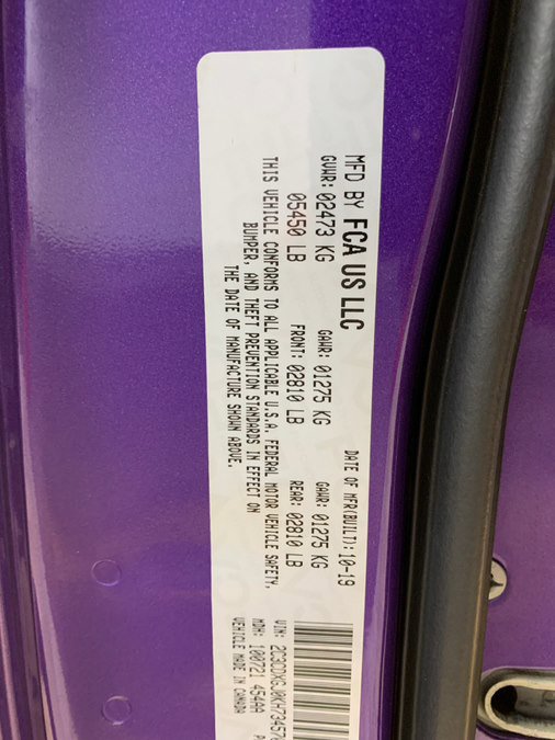 Used 2019 Dodge Charger Scat Pack w/ Daytona Edition Group image 56