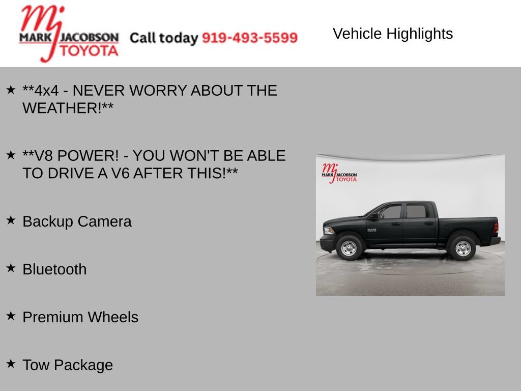 Used 2021 RAM 1500 Tradesman w/ Chrome Plus Package AWD/4WD image 5