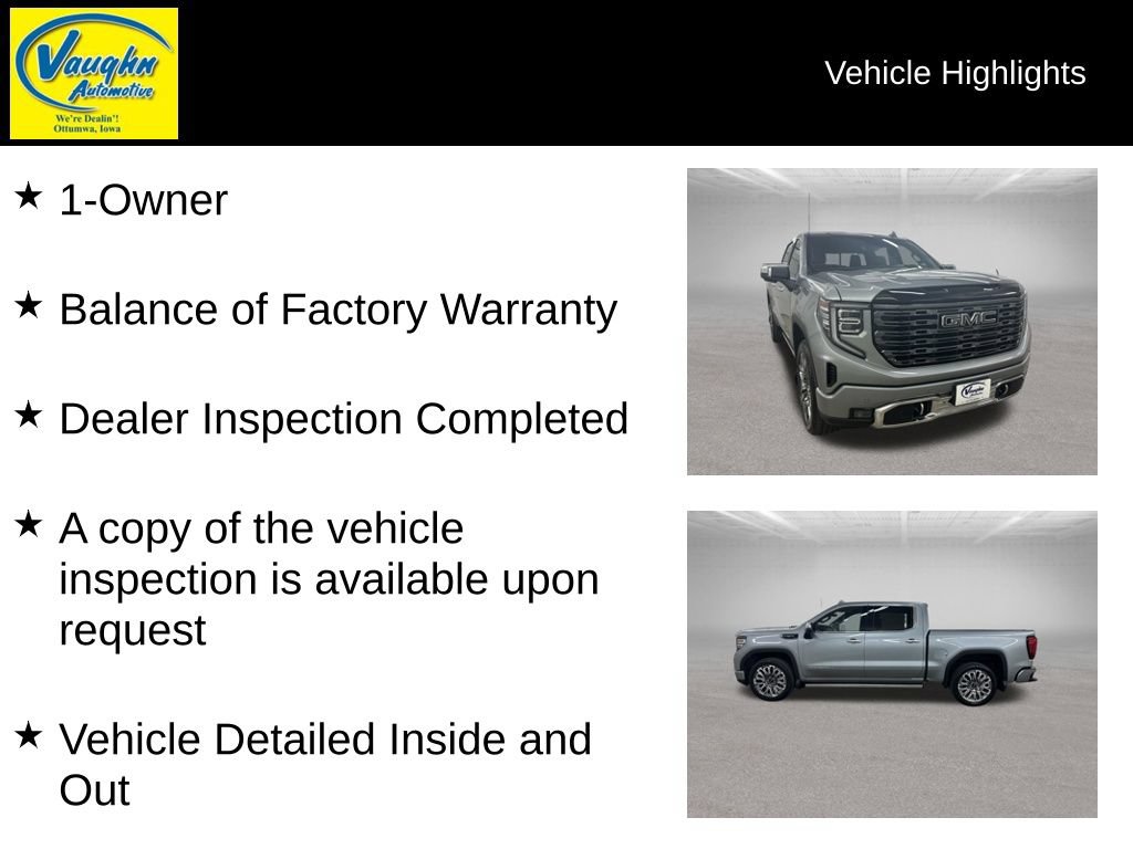 Used 2025 GMC Sierra 1500 Denali Ultimate AWD/4WD video 2