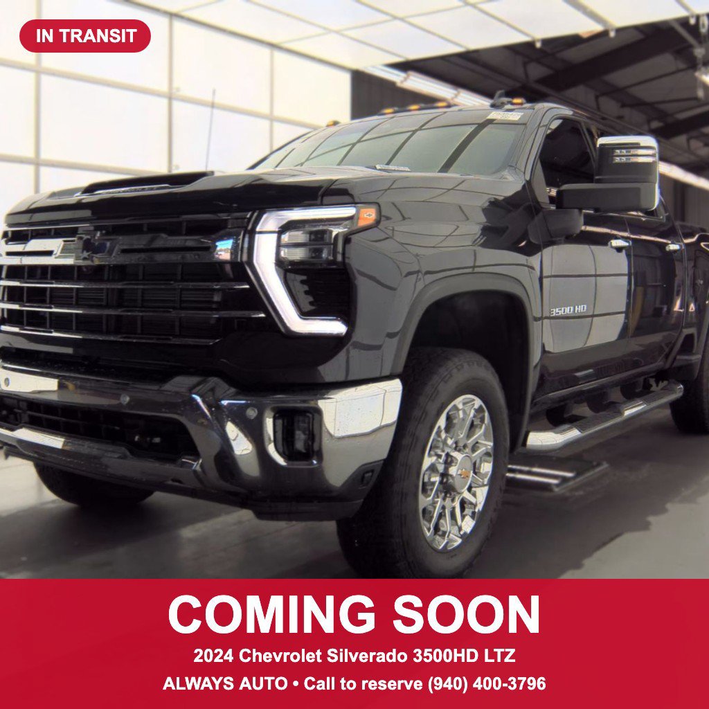 Used 2024 Chevrolet Silverado 3500 LTZ w/ LTZ Premium Package AWD/4WD image 1