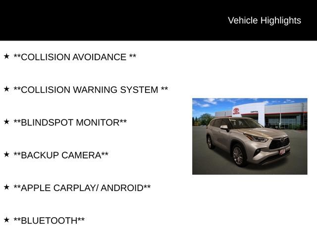 Used 2022 Toyota Highlander Platinum AWD/4WD image 2