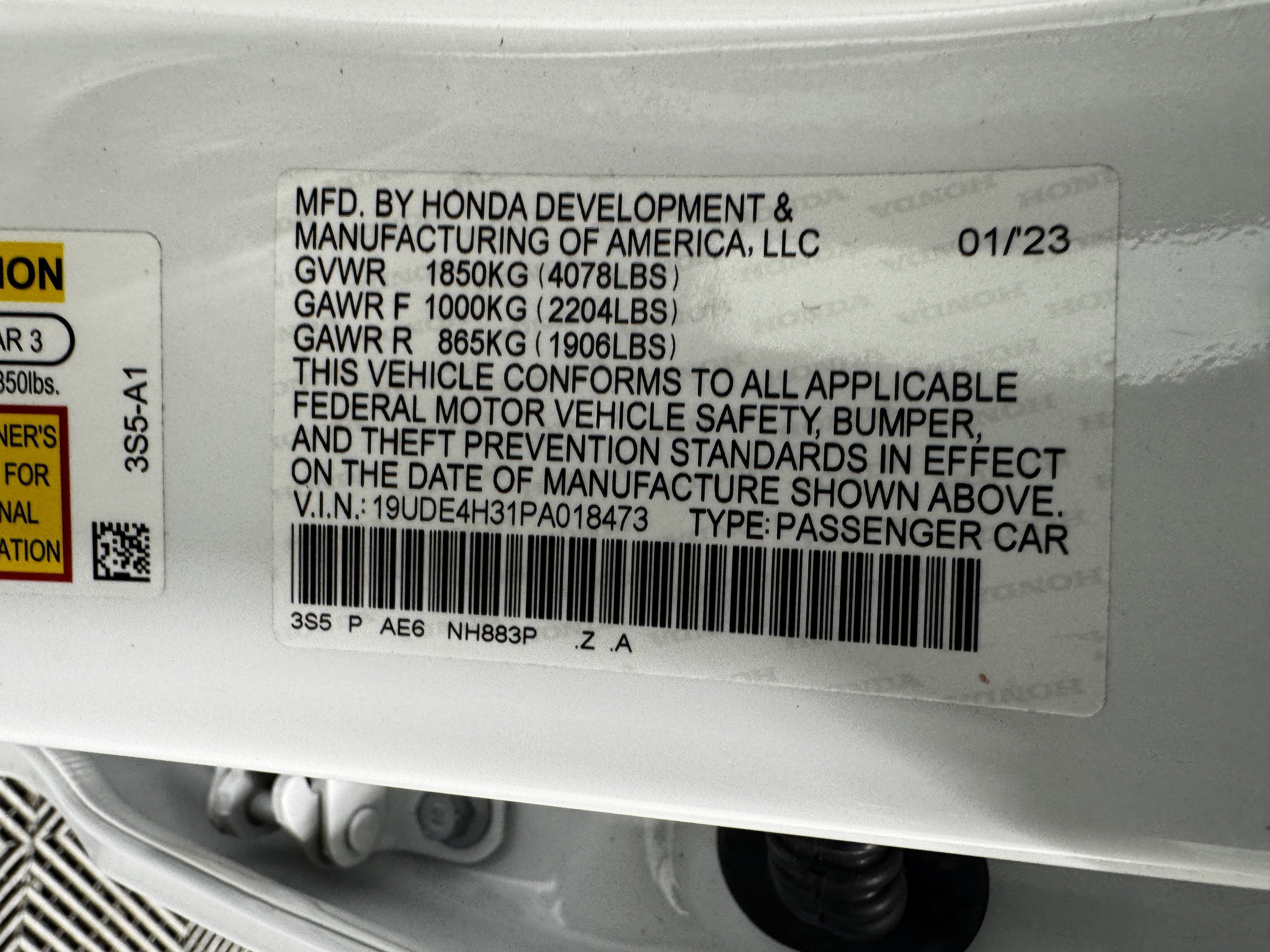 Certified 2023 Acura Integra A-Spec FWD image 41