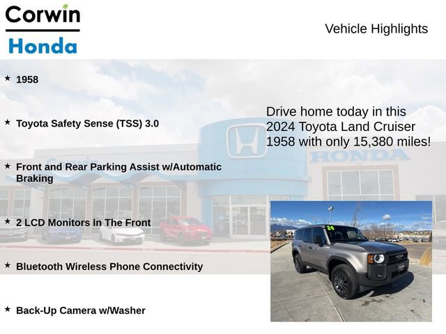 Used 2024 Toyota Land Cruiser 1958 image 6