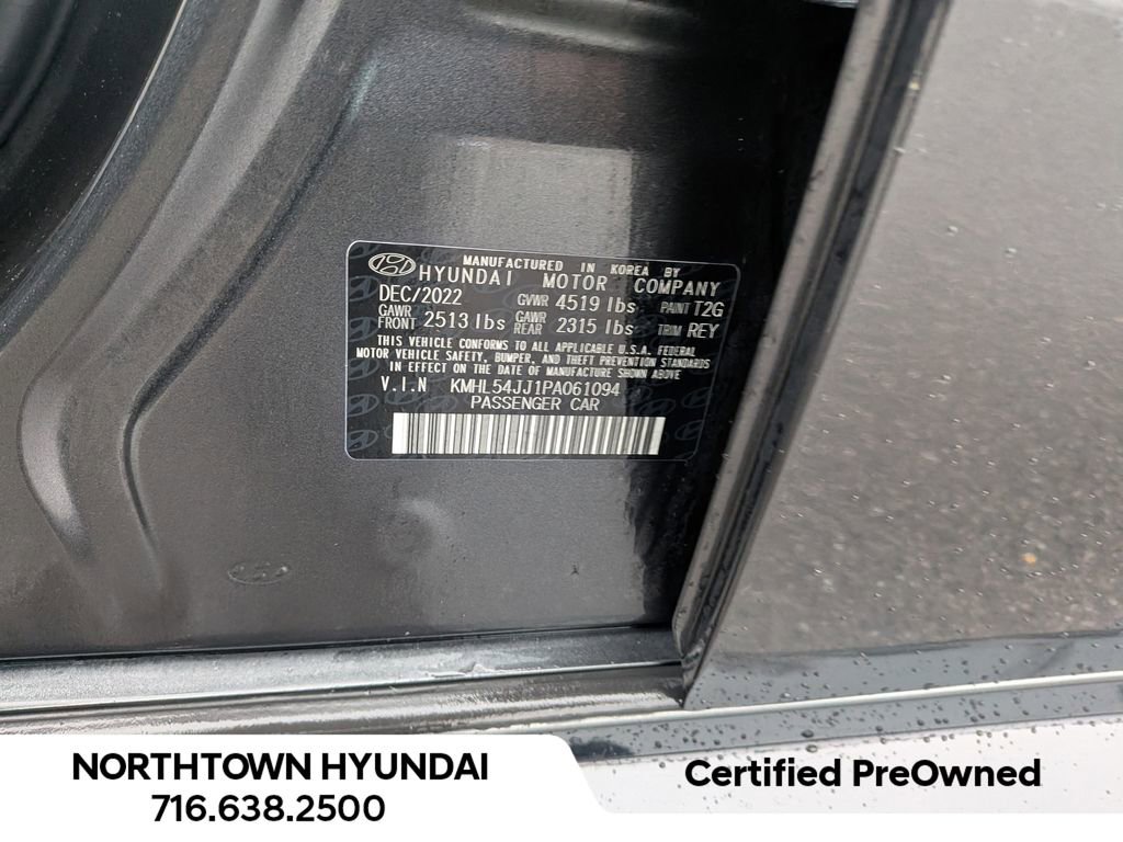 Certified 2023 Hyundai Sonata Limited image 44