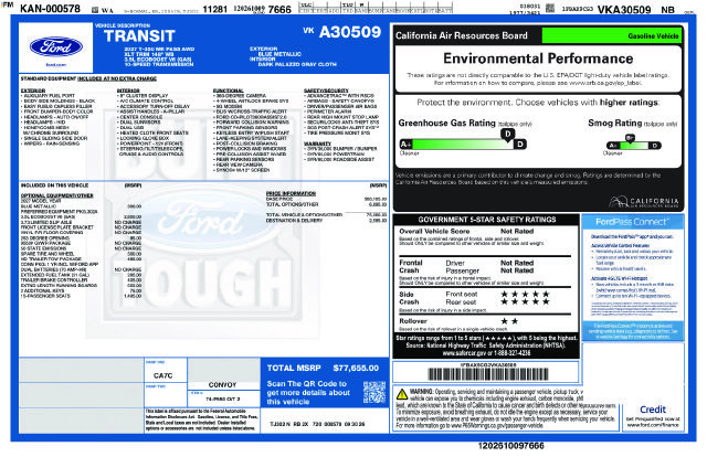 New 2027 Ford Transit 350 XLT AWD/4WD image 22