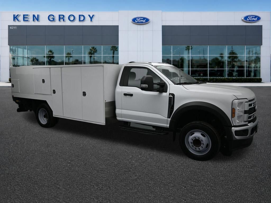 New 2025 Ford F550 2WD Regular Cab Super Duty w/ XL Chrome Package