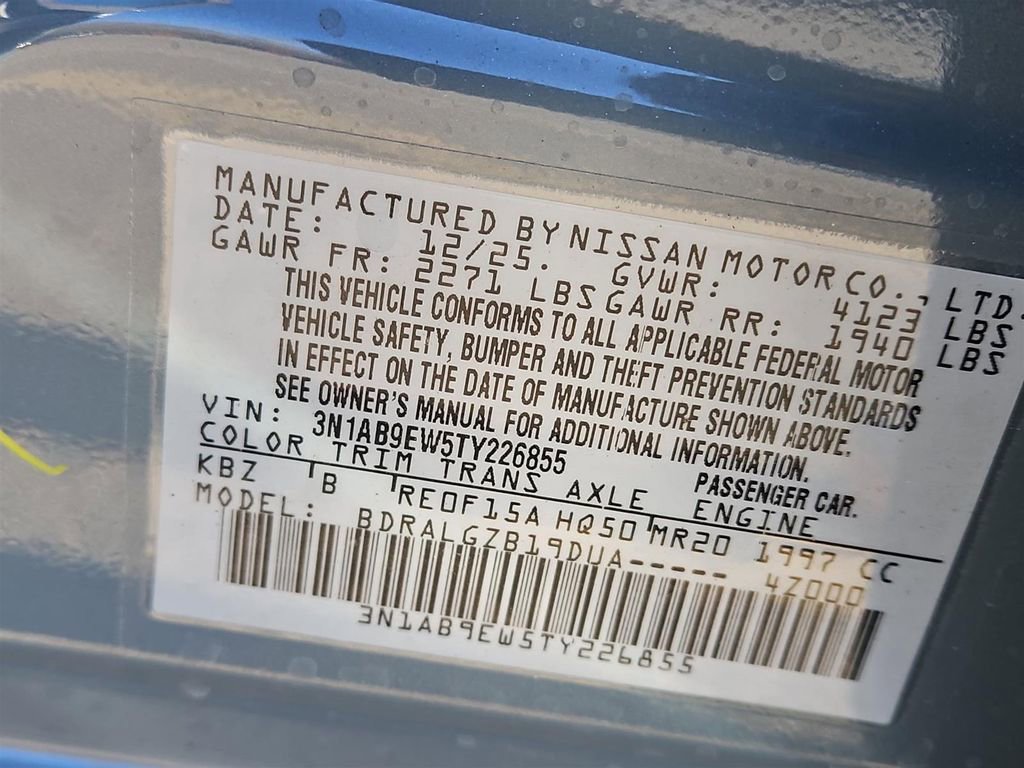 New 2026 Nissan Sentra SL w/ Floor Mat Package image 22