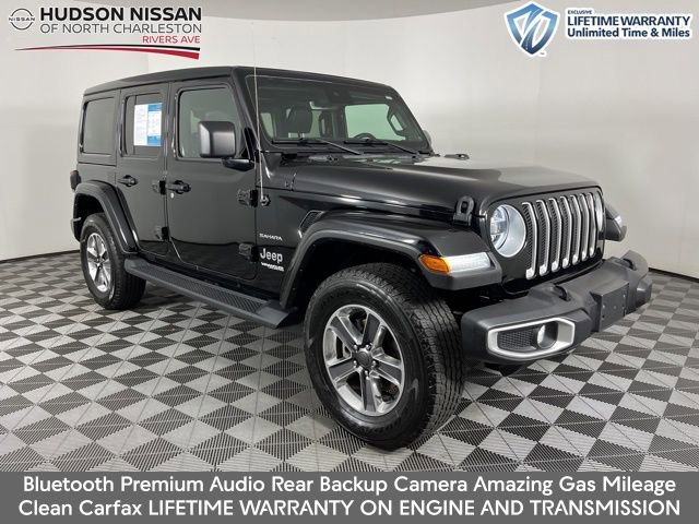 Used 2021 Jeep Wrangler Unlimited Sahara image 1
