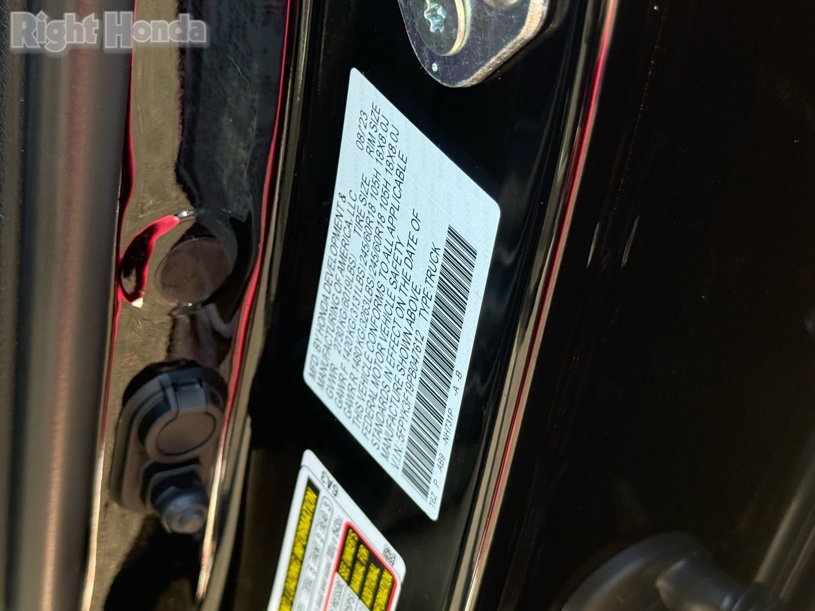 Used 2023 Honda Ridgeline Sport image 35