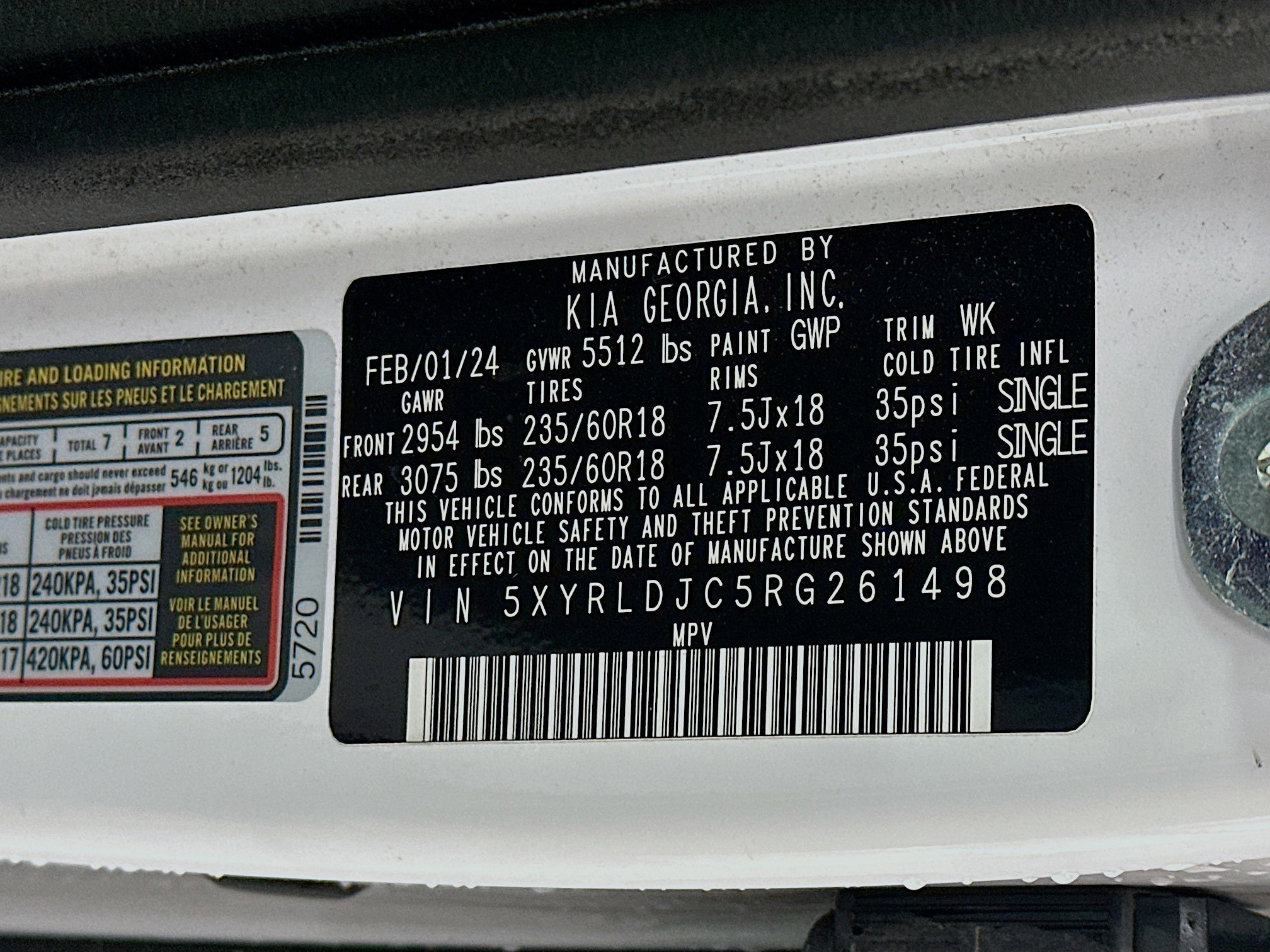 Used 2024 Kia Sorento S image 12