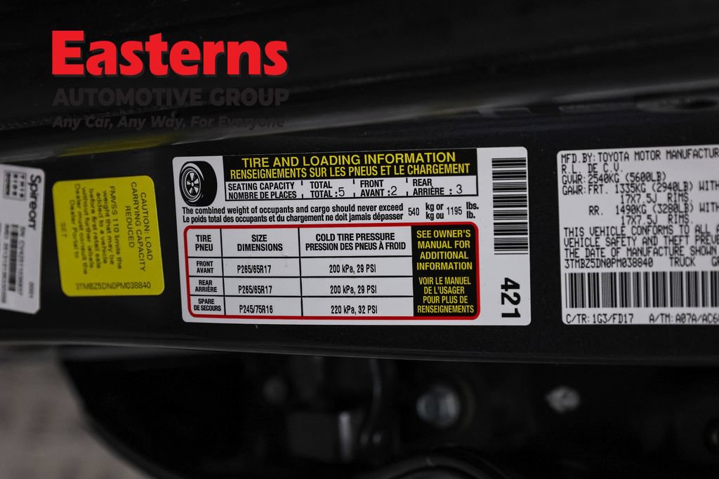 Used 2023 Toyota Tacoma TRD Sport w/ Advanced Technology Package RWD image 36
