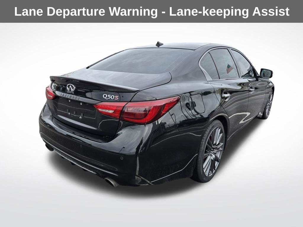 Used 2022 INFINITI Q50 Red Sport 400 image 9
