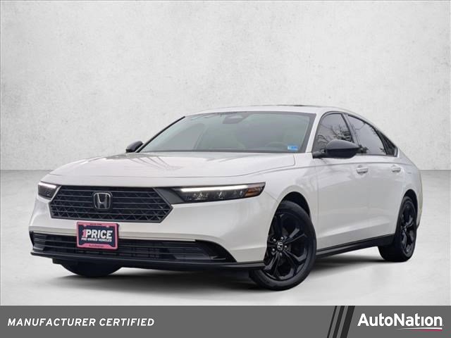 Certified 2025 Honda Accord SE