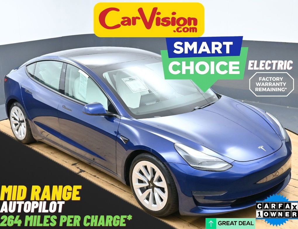 Used 2021 Tesla Model 3 Standard Range Plus image 1