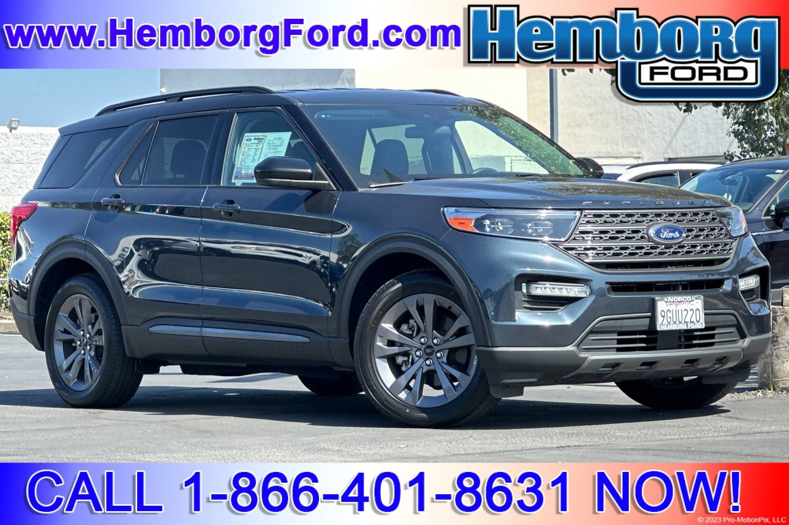 Used 2023 Ford Explorer XLT w/ Equipment Group 202A RWD image 1