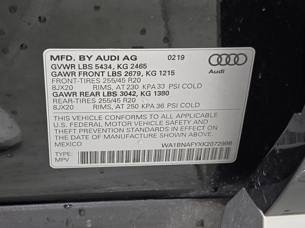 Used 2019 Audi Q5 Premium Plus w/ Premium Plus Package AWD/4WD image 37
