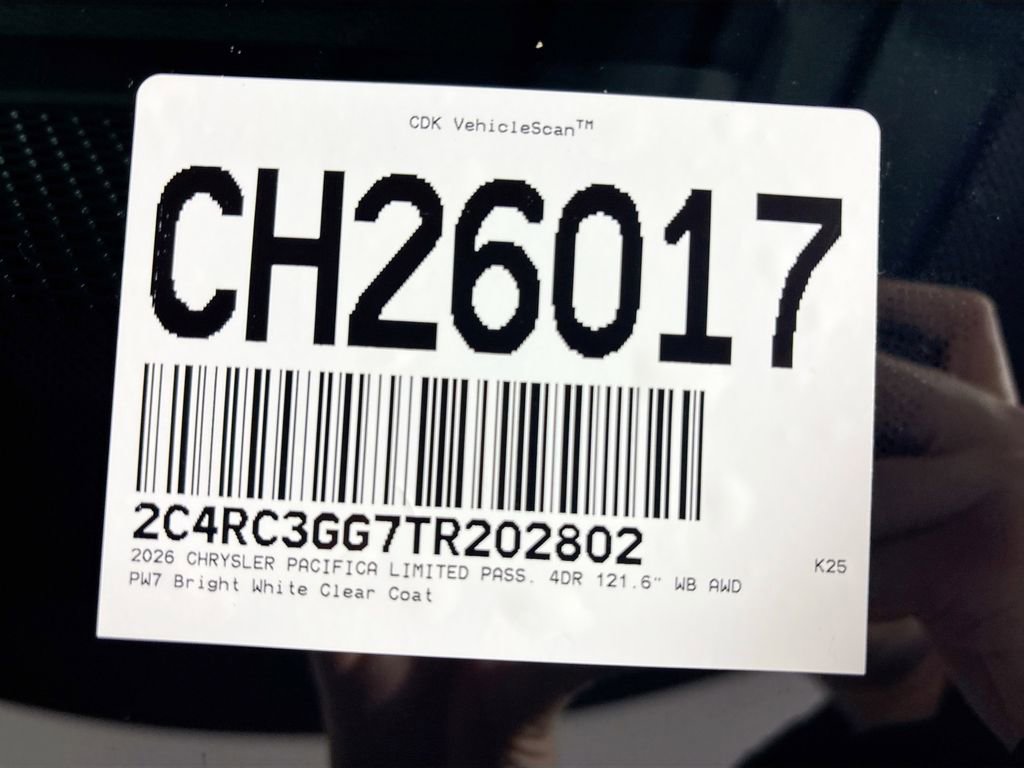New 2026 Chrysler Pacifica Limited image 26