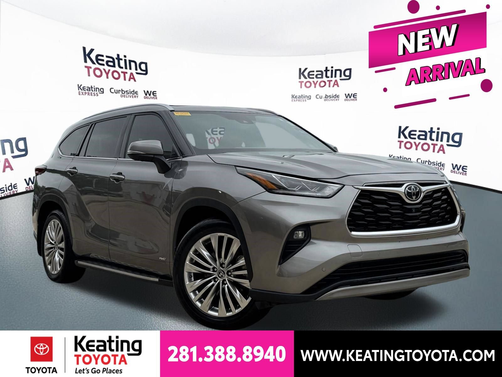 Certified 2025 Toyota Highlander Platinum