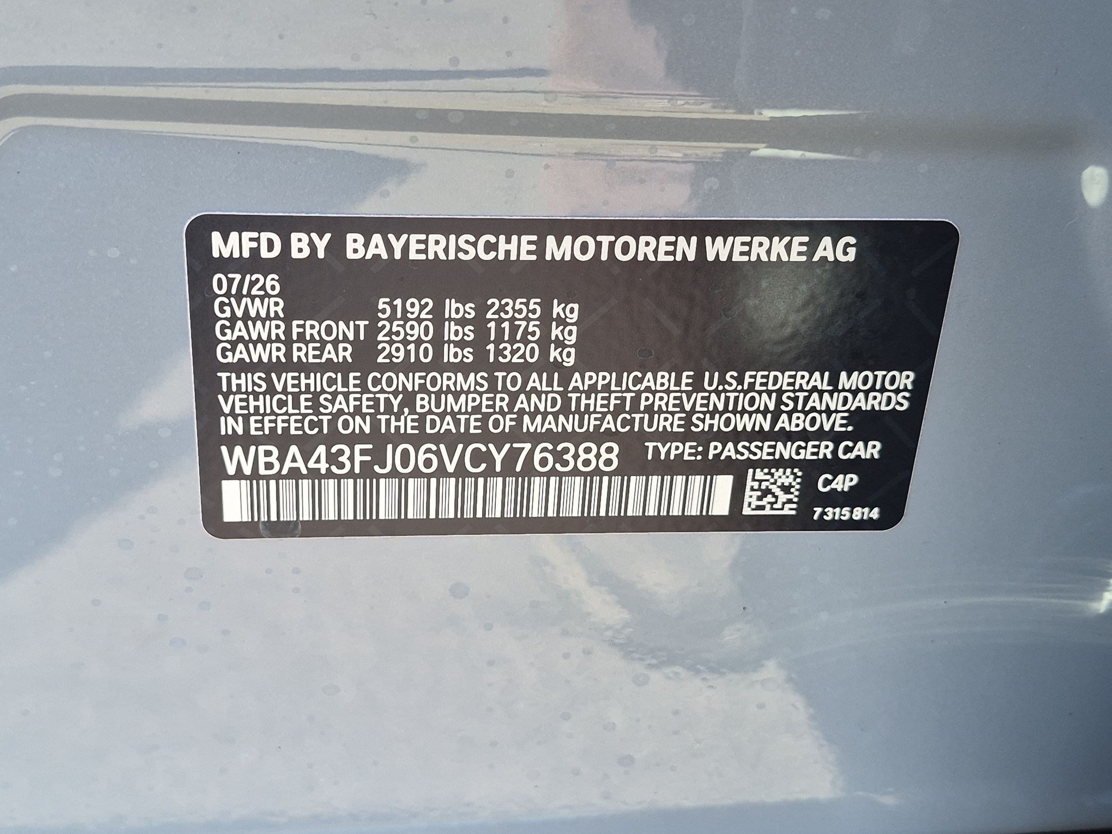 New 2027 BMW 530i w/ M Sport Package RWD image 35