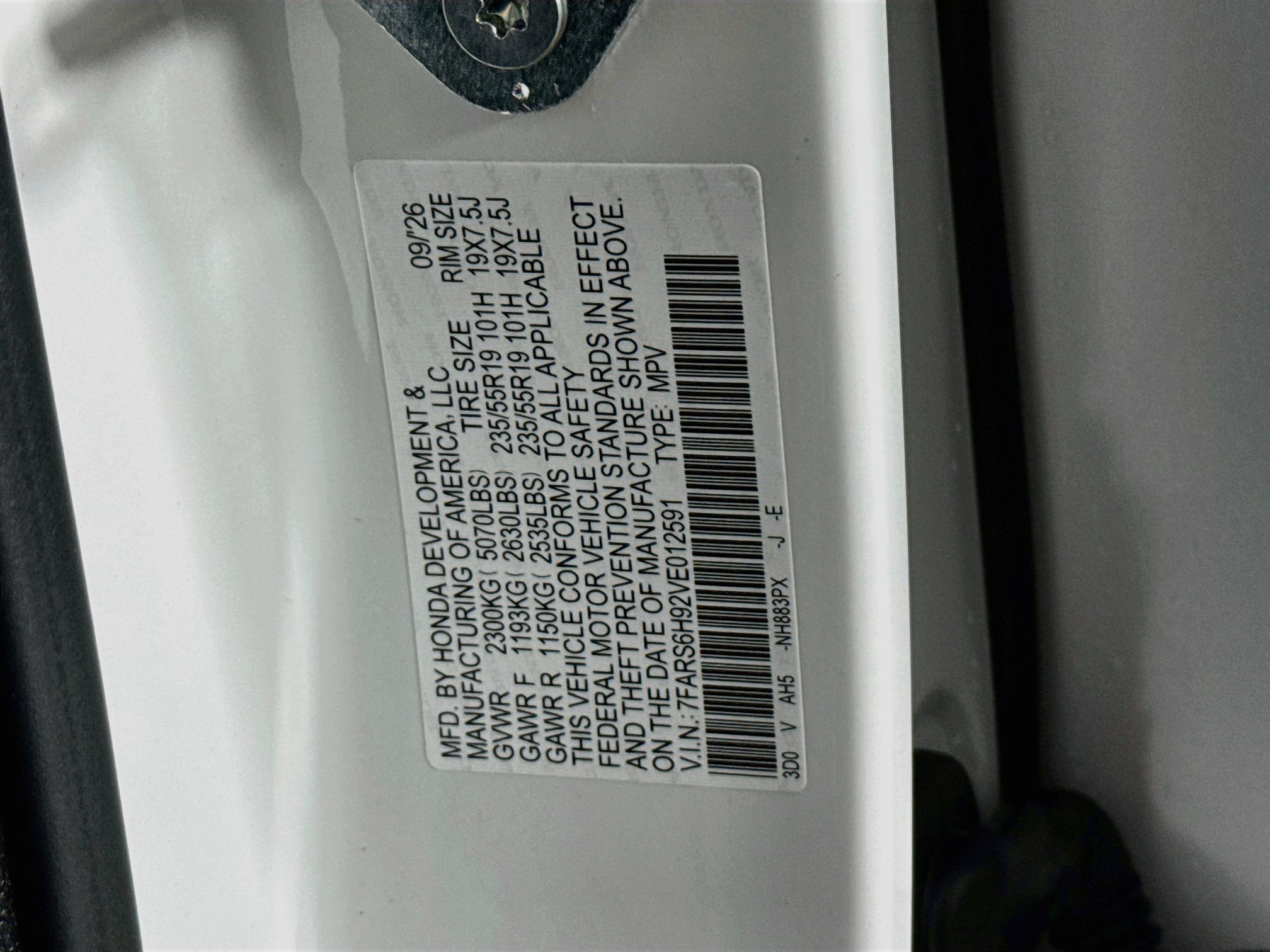 New 2027 Honda CR-V Sport Touring image 39
