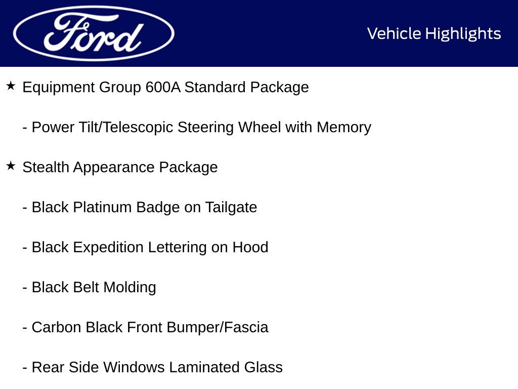 New 2026 Ford Expedition Max Platinum w/ Stealth Appearance Package AWD/4WD image 10