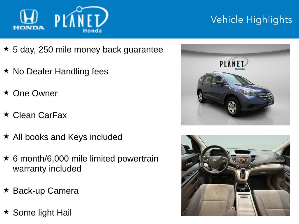 Used 2013 Honda CR-V LX image 4