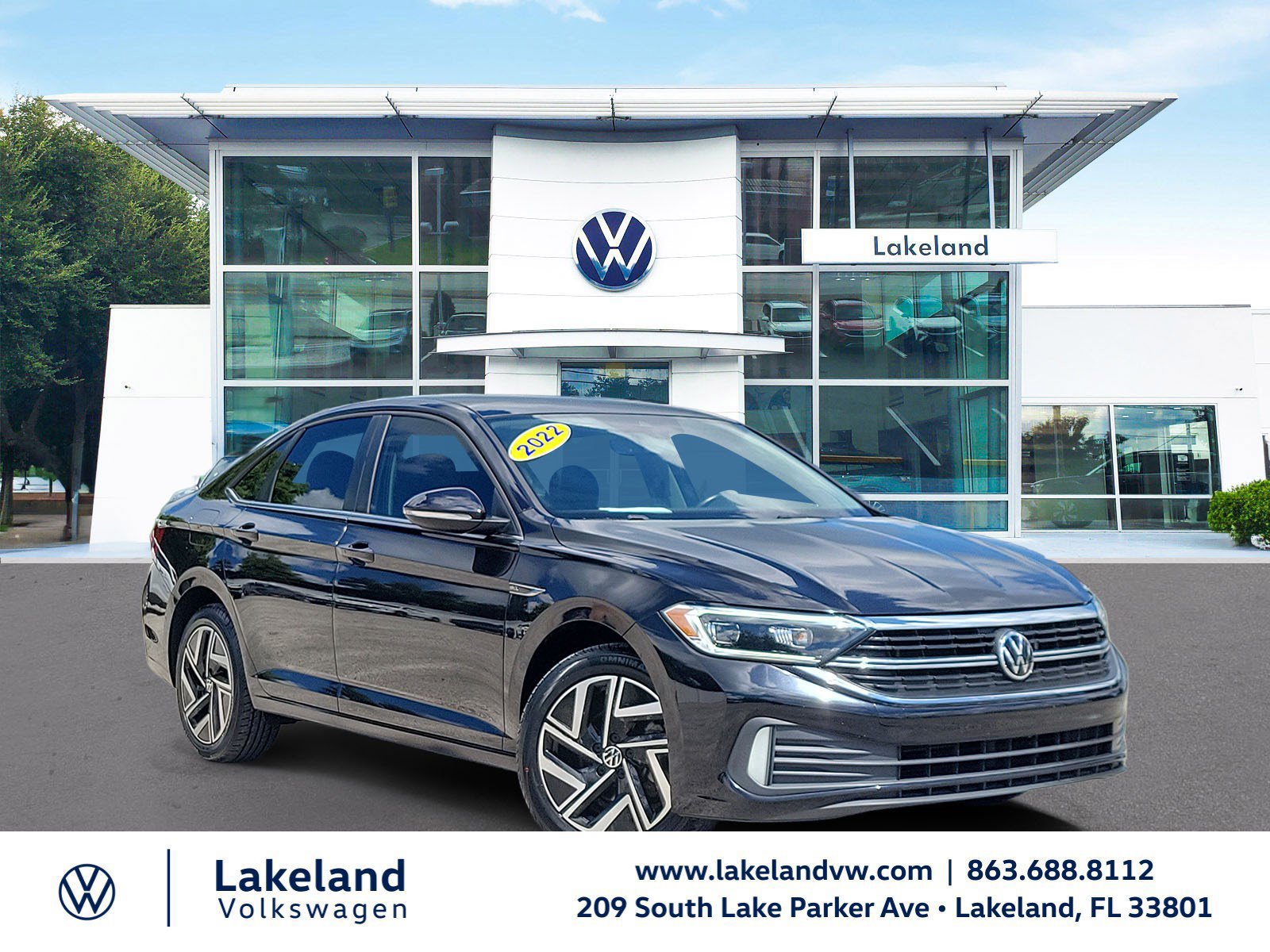 Used 2022 Volkswagen Jetta SEL FWD image 1