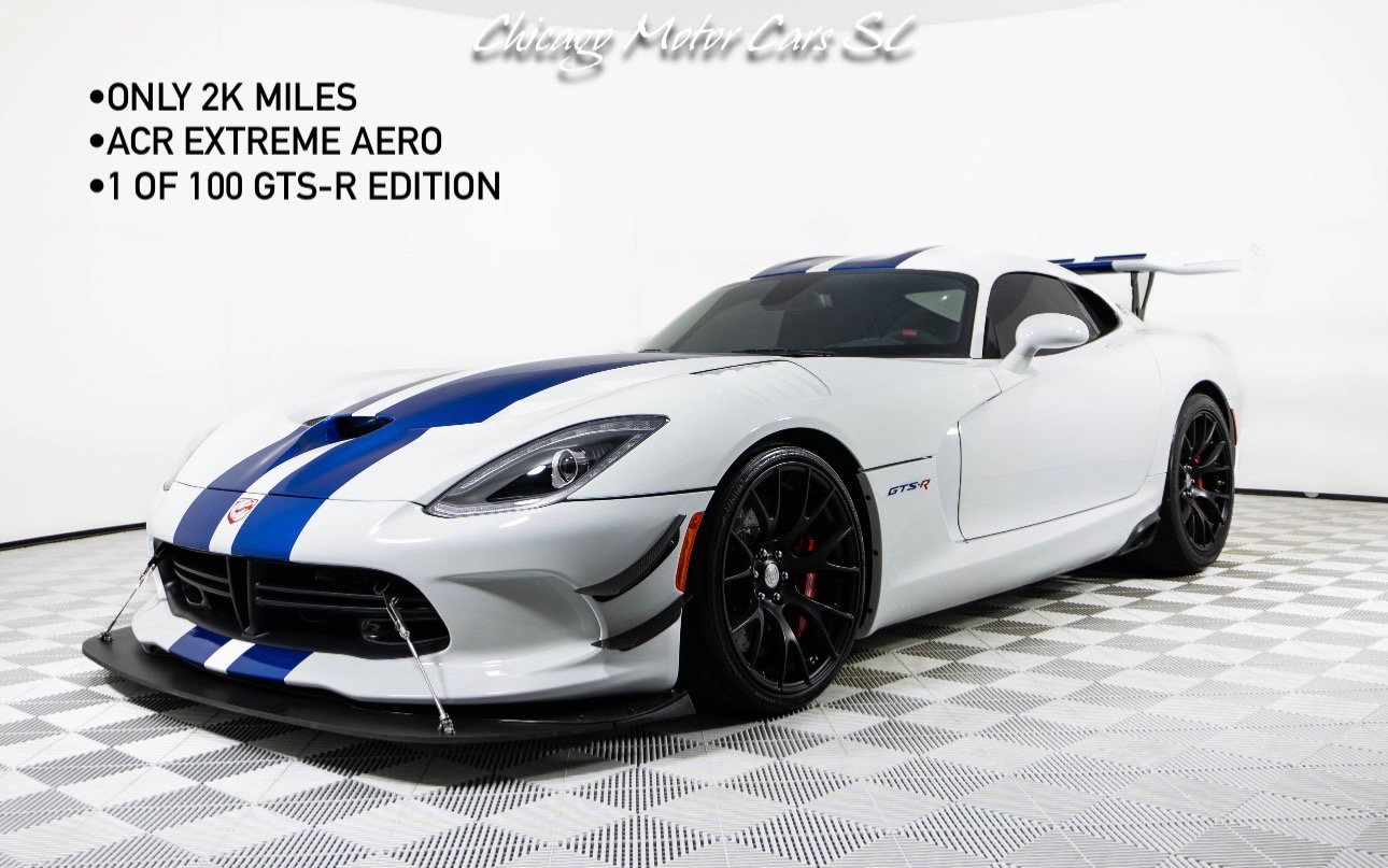 Used 2017 Dodge Viper GTC w/ ACR Package