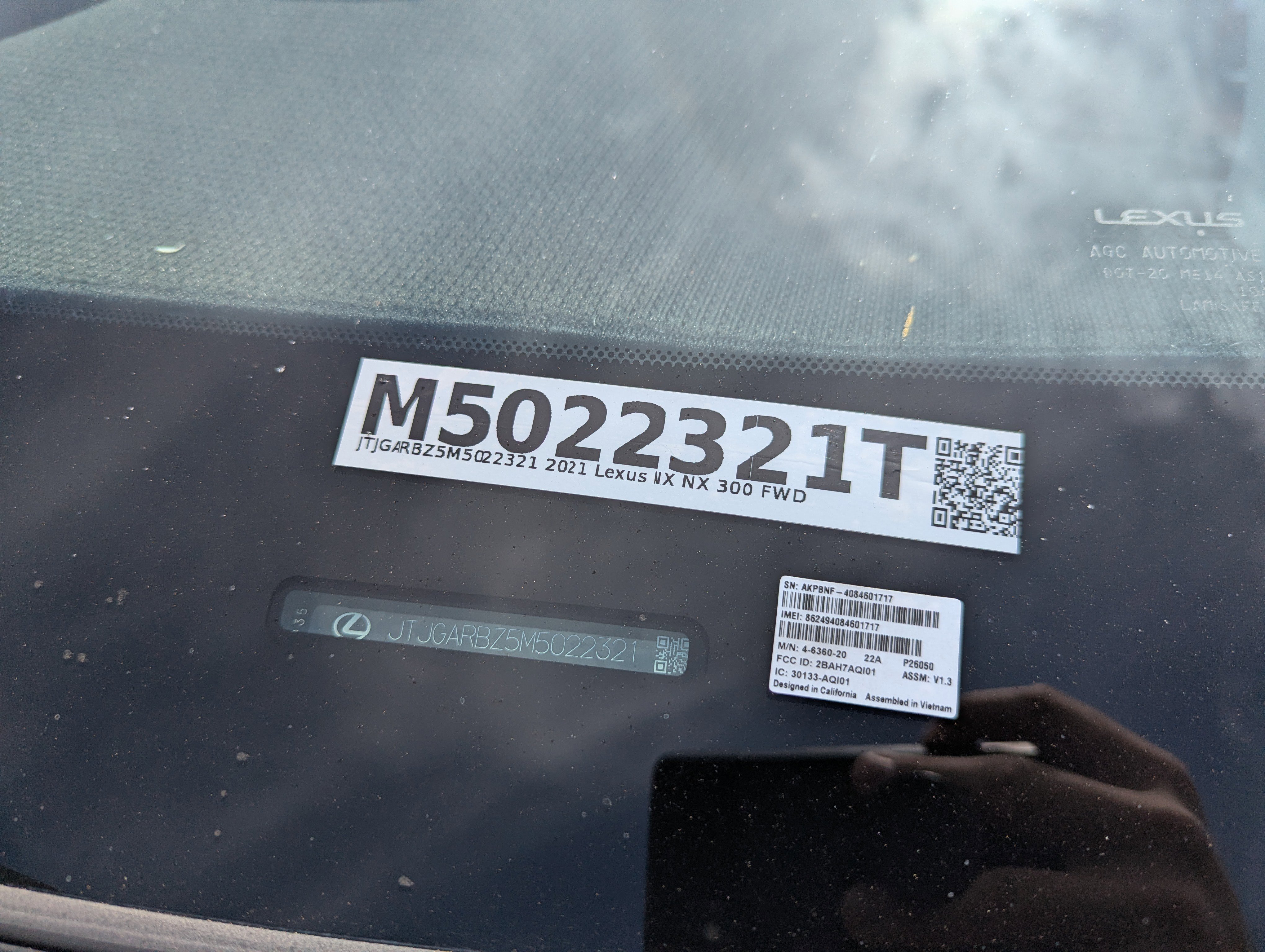 Used 2021 Lexus NX 300 FWD w/ Premium Package image 30