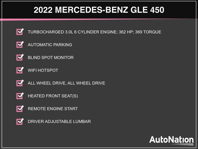 Used 2022 Mercedes-Benz GLE 450 4MATIC image 3