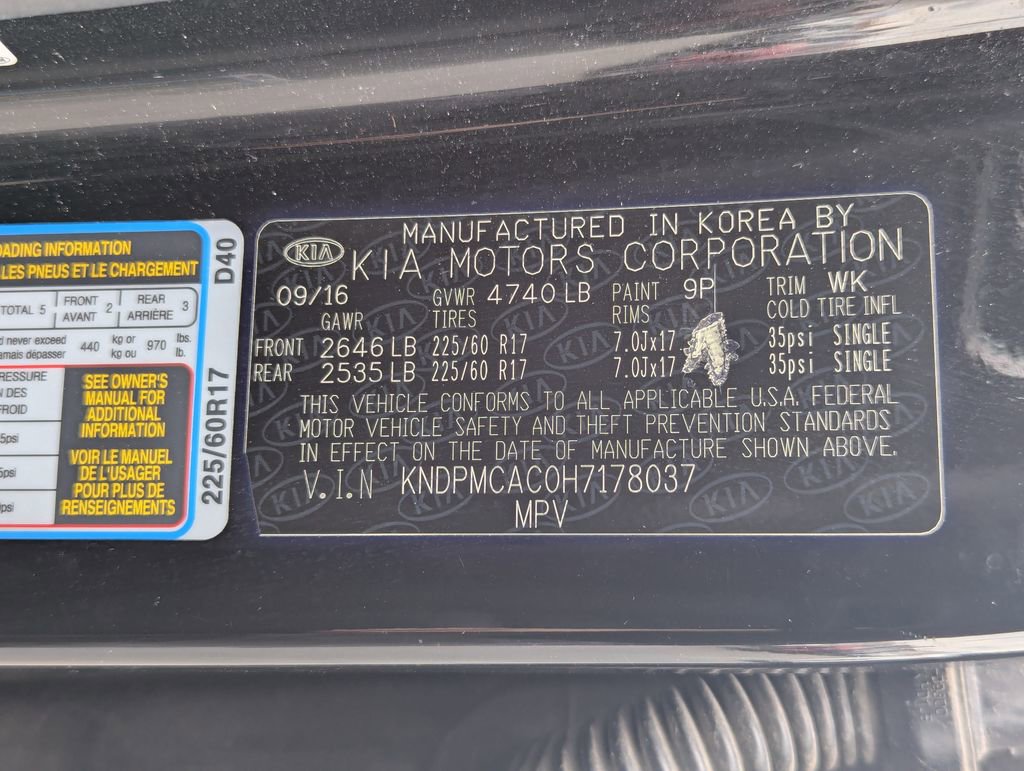 Used 2017 Kia Sportage LX AWD/4WD image 16