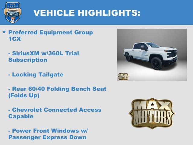 New 2025 Chevrolet Silverado 2500 Custom w/ Custom Value Package image 5