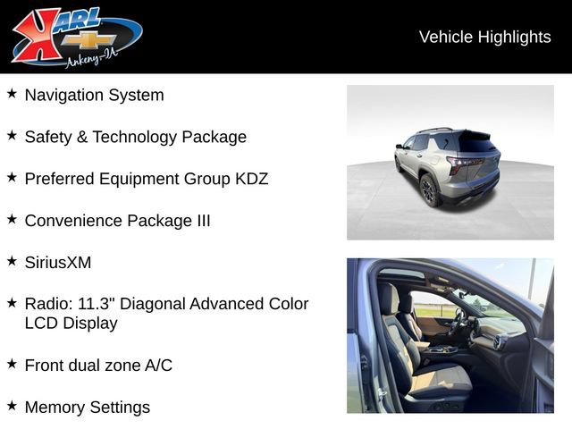 Certified 2025 Chevrolet Equinox ACTIV w/ Safety and Technology Package AWD/4WD image 2