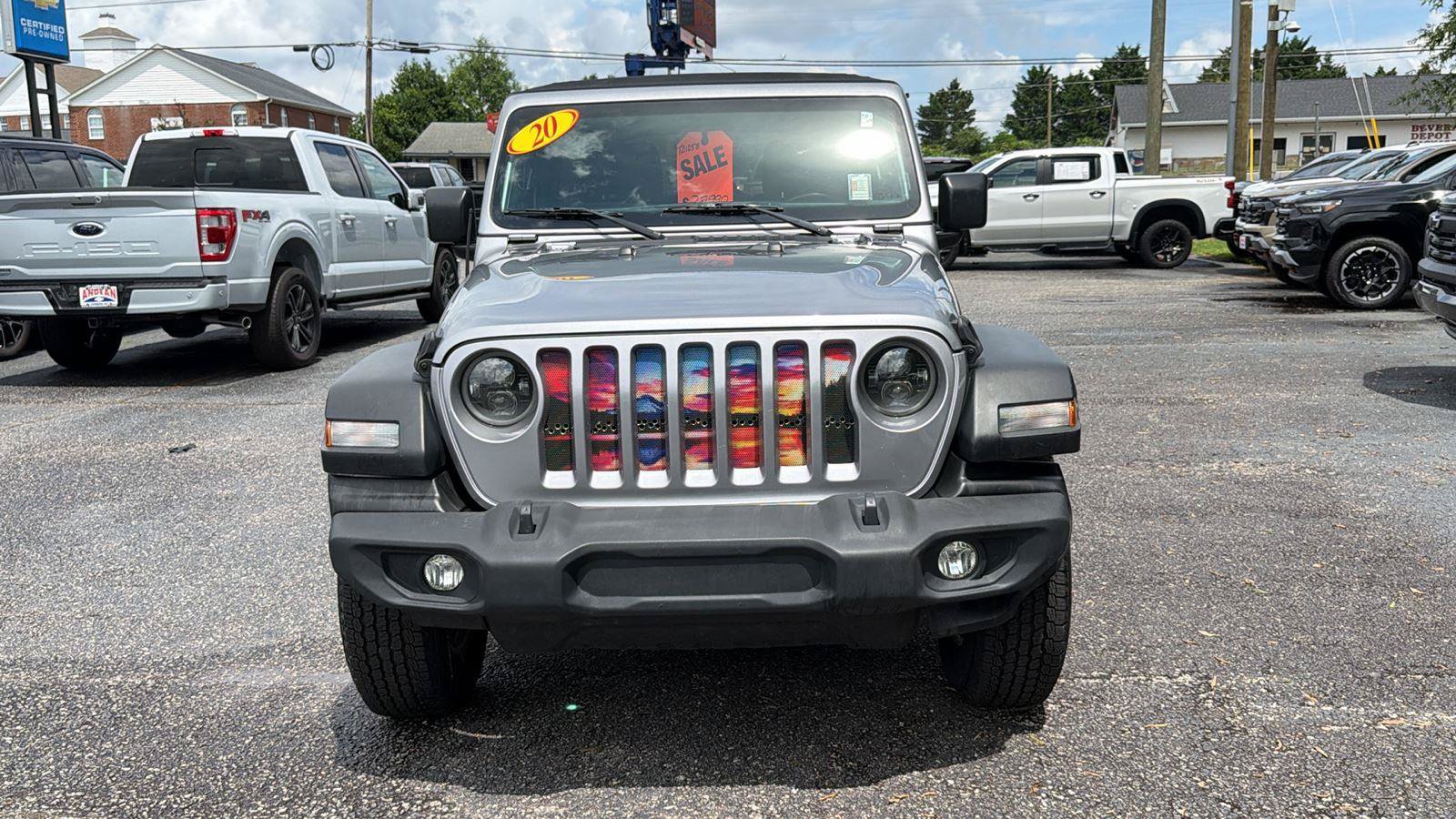 Used 2020 Jeep Wrangler Unlimited Sport AWD/4WD image 2