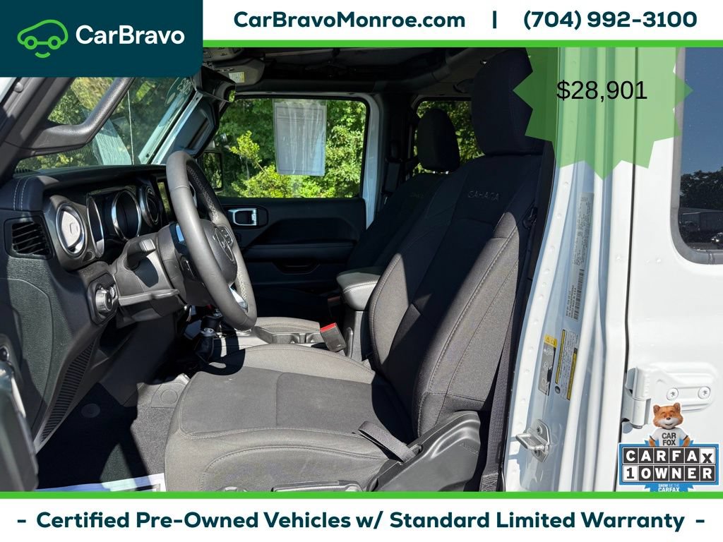 Used 2023 Jeep Wrangler Unlimited Sahara AWD/4WD image 21