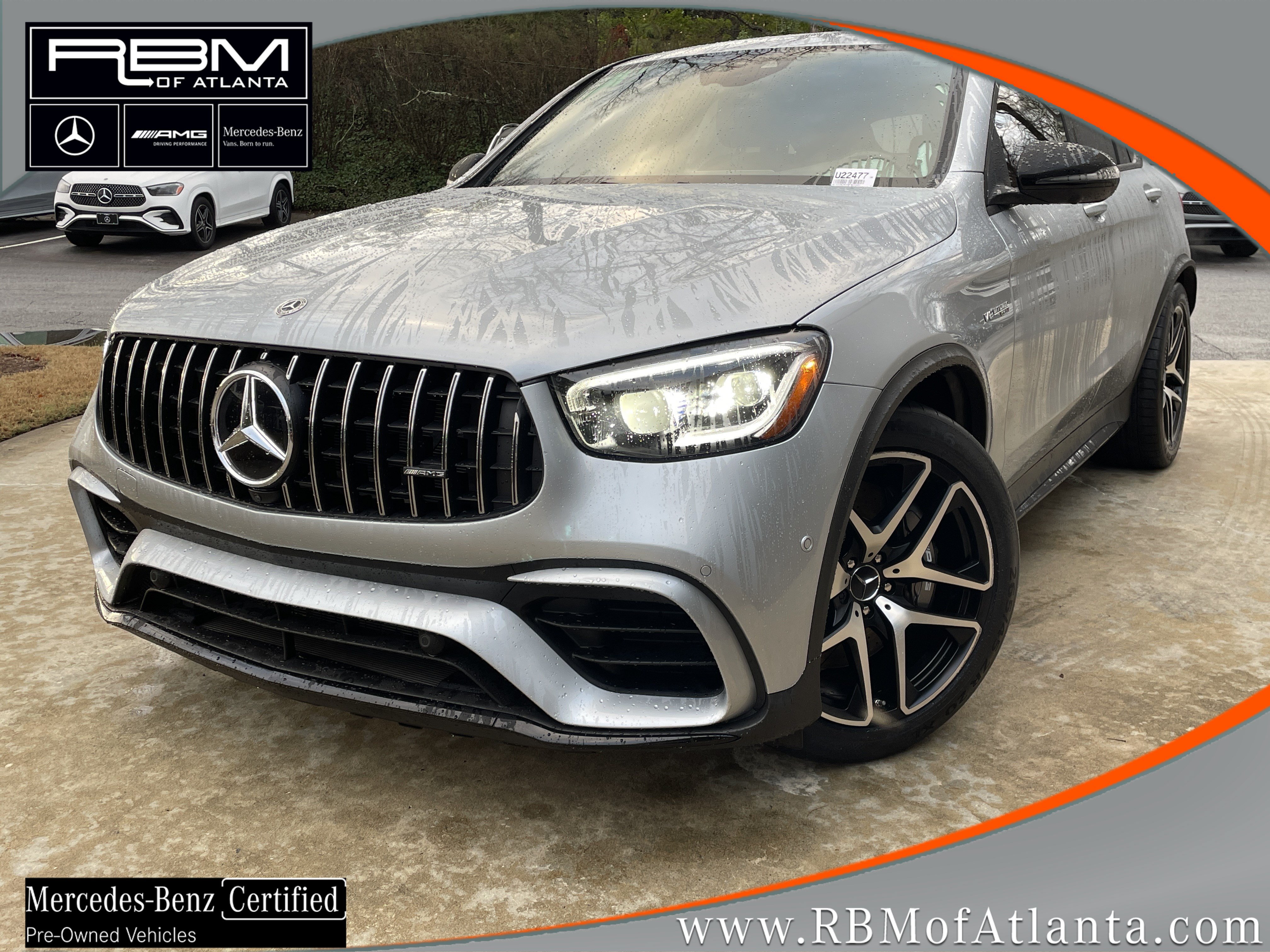 Certified 2021 Mercedes-Benz GLC 63 AMG 4MATIC Coupe