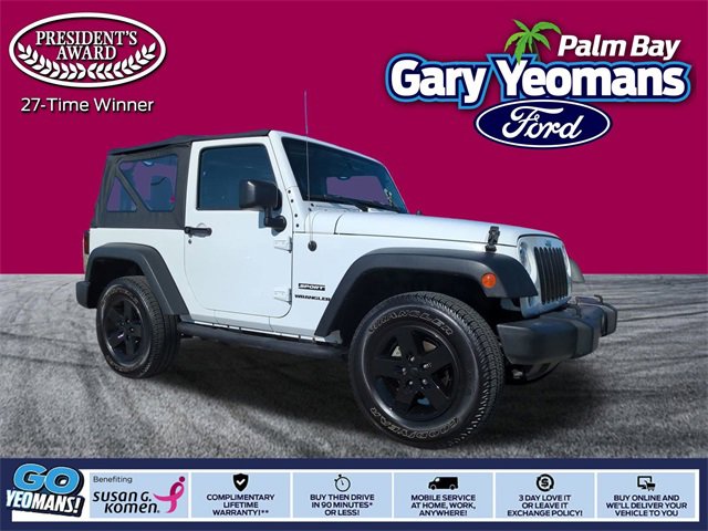 Used 2016 Jeep Wrangler Sport w/ Quick Order Package 24S