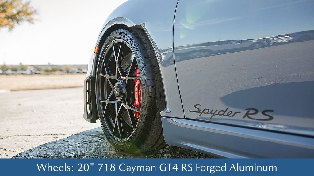 Used 2025 Porsche 718 Boxster Spyder RS w/ Light Design Package image 11