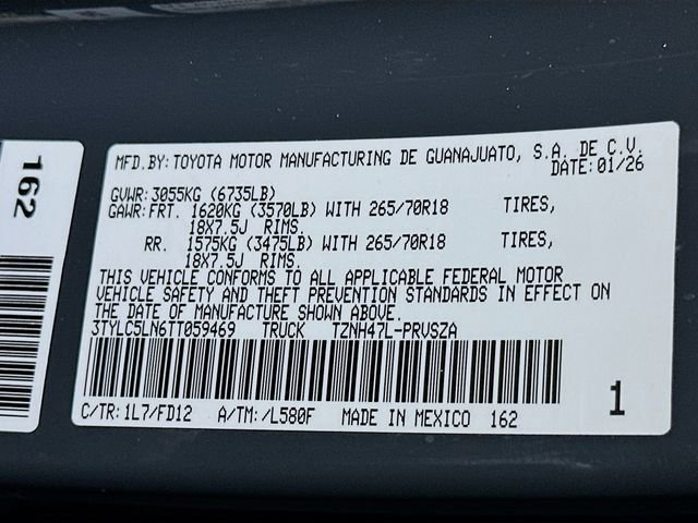 New 2026 Toyota Tacoma TRD Off-Road image 15