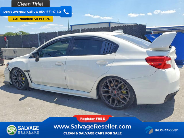 Used 2018 Subaru WRX STI Limited AWD/4WD image 3