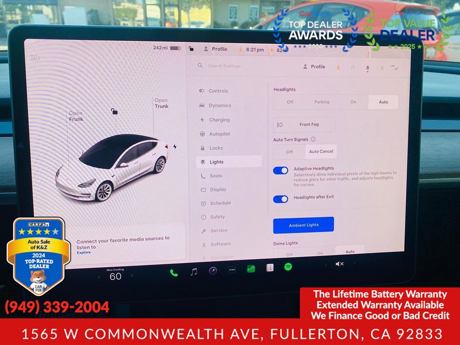 Used 2022 Tesla Model 3 Long Range AWD/4WD image 34