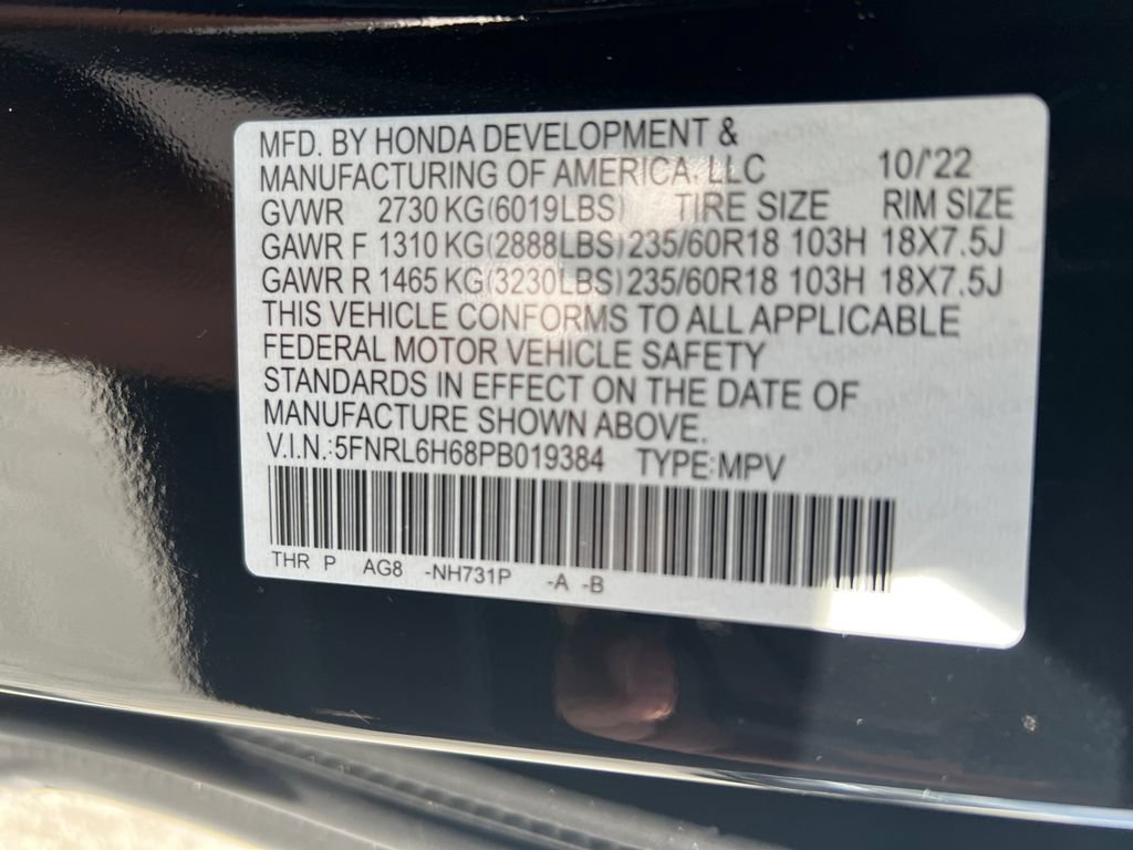 Used 2023 Honda Odyssey EX-L image 30