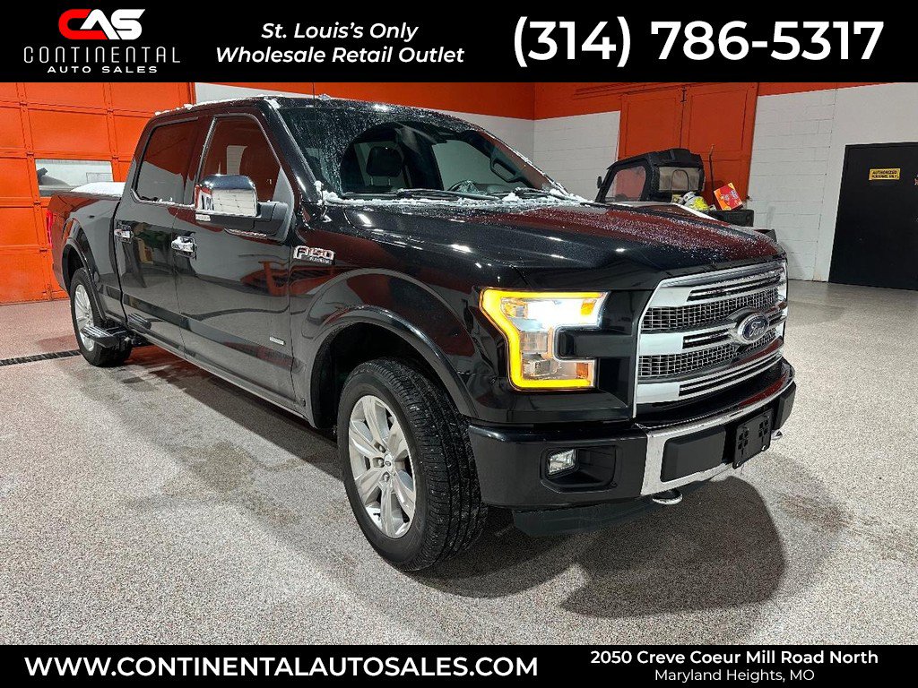 Used 2015 Ford F150 Platinum w/ Equipment Group 701A Luxury