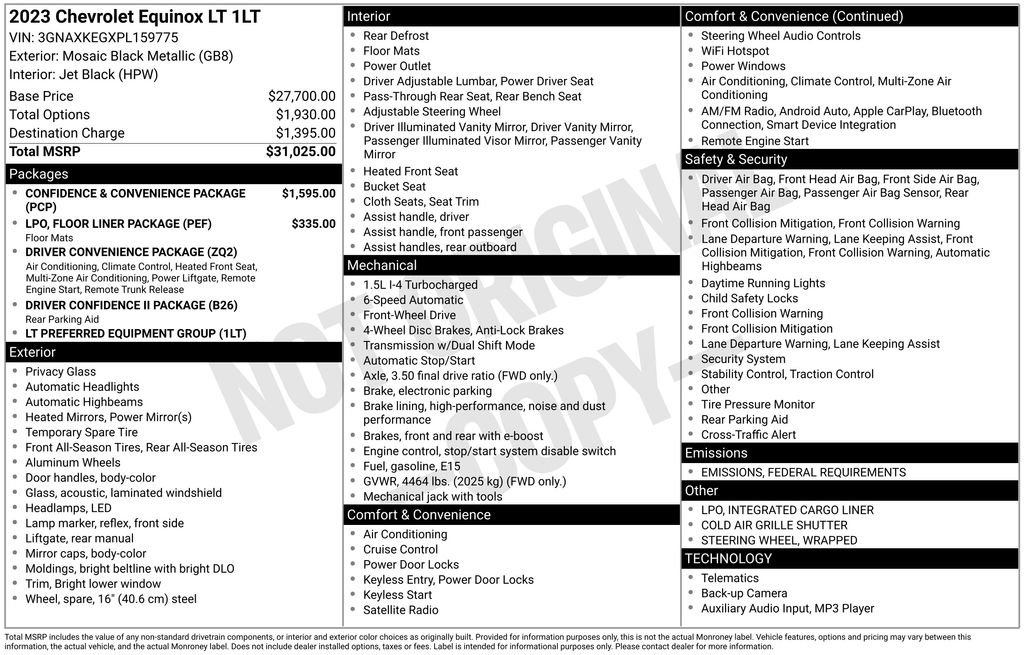 Used 2023 Chevrolet Equinox LT image 8