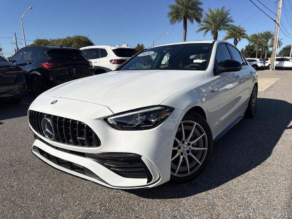 Used 2024 Mercedes-Benz C 43 AMG 4MATIC Sedan image 3