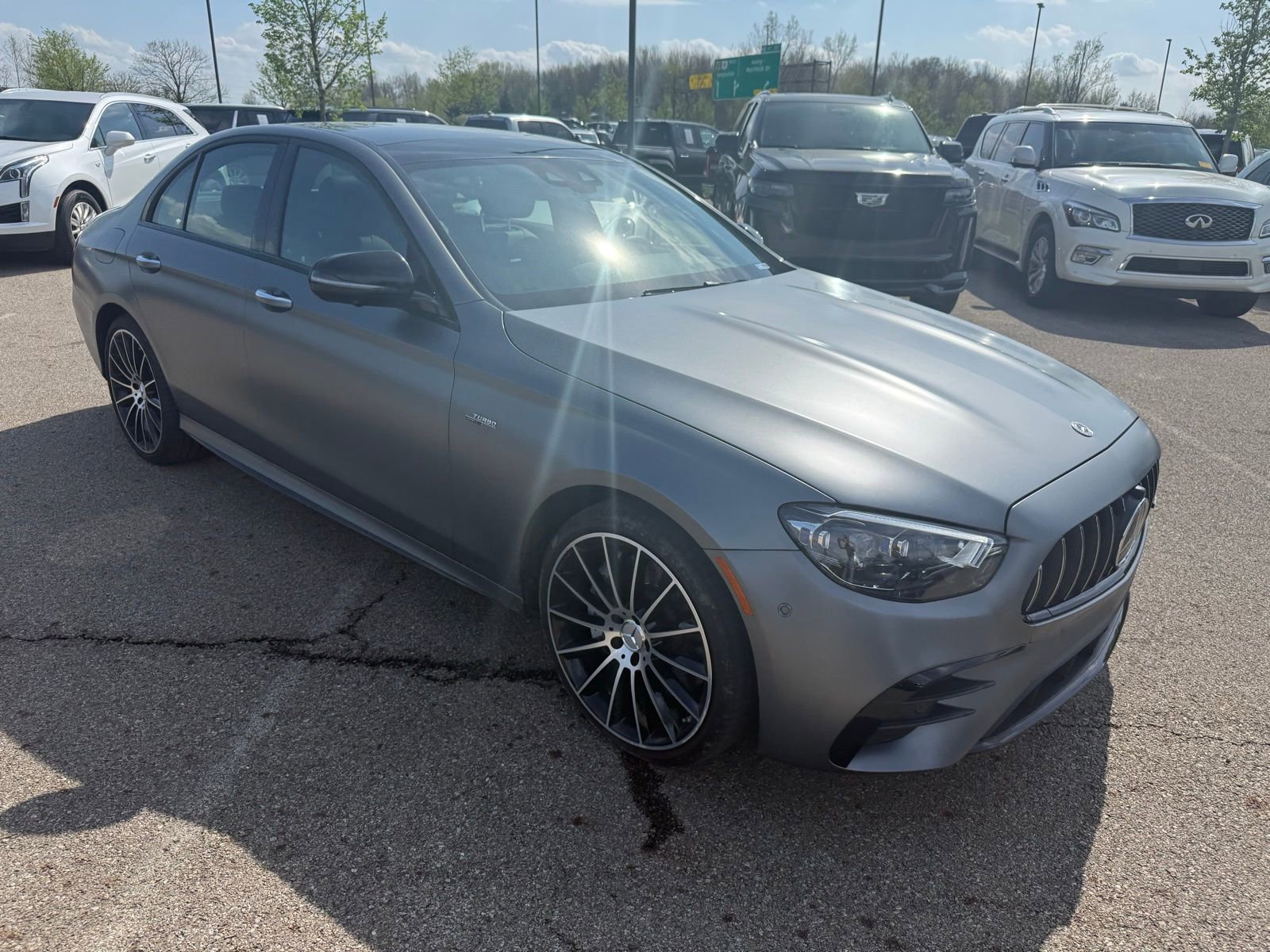 Used 2023 Mercedes-Benz E 53 AMG 4MATIC Sedan image 3